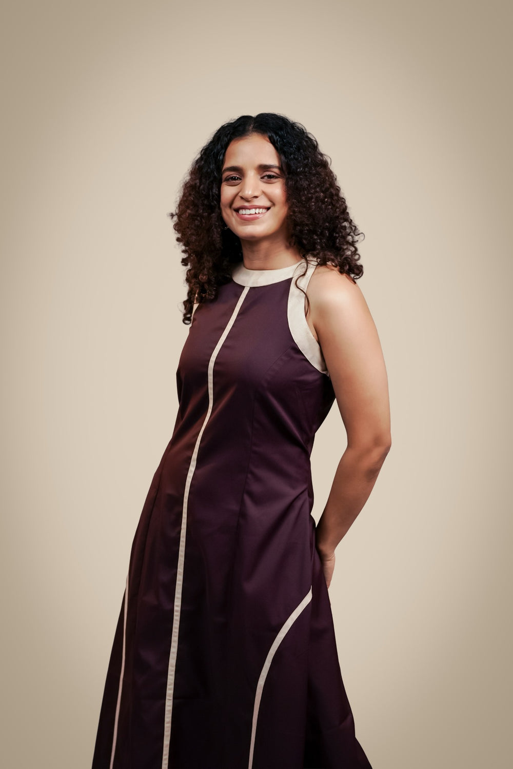 Halter A-line Dress