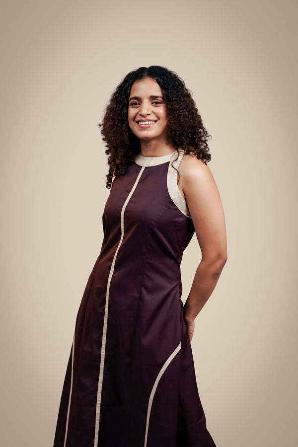 Halter A-line Dress