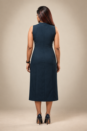 Sleeveless Panel Dress