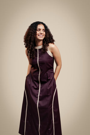 Halter A-line Dress