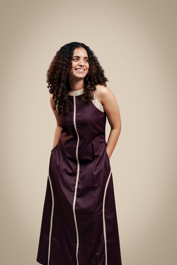 Halter A-line Dress