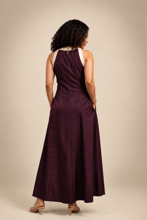 Halter A-line Dress